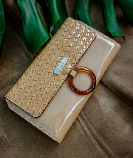 Billetera Leia Beige