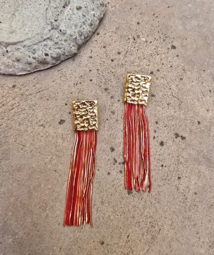Aro Dunixe Dorado/Rojo