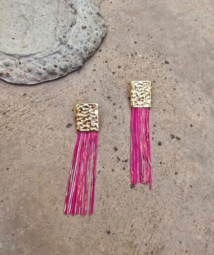 Aro Dunixe Dorado/Fucsia