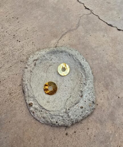 Aro Concepción Dorado Acero
