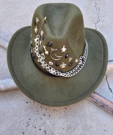 Sombrero fieltro Geranio