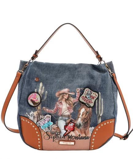 Sofia Montana Cartera Denim  Nicole Lee