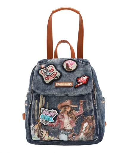 Sofia Montana  Mochila Denim Nicole Lee
