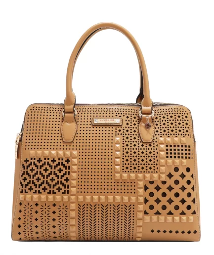 Geometric Cutout Cartera Camel Nicole Lee