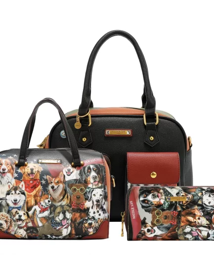 Best Smile Cartera con Bandolera y Billetera Nicole Lee