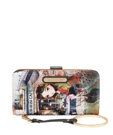 A Virtual Friend Billetera con pulsera Nicole Lee